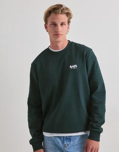 Les Deux Café Sweatshirt Sweatshirts Grön 