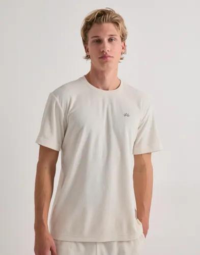 Only & Sons Onstellas Reg Ss Frotte Tee Kortärmade t-shirts Beige 