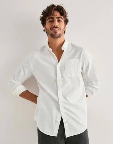 Jack & Jones Jjeoxford Shirt Ls Noos Vardagsskjortor Vit 