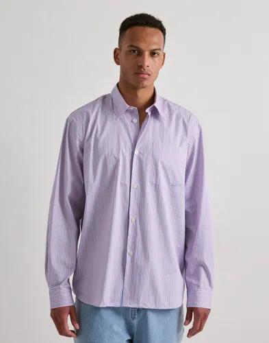 Selected Men Slhrlxhotel Amour Emb Ls Shirt Vardagsskjortor Rosa (Övriga Skjortor i kategorin Skjortor)