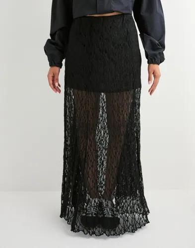 Neo Noir - Svart - Mariya Lace Skirt 
