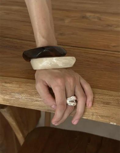 Muli Collection - Silver - Terra Duo Ring 