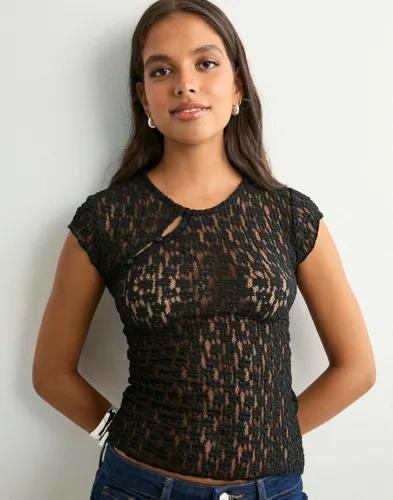 Nelly - Svart - Wonderful Lace Top 