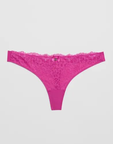 Hunkemöller - Rosa - Marine String R