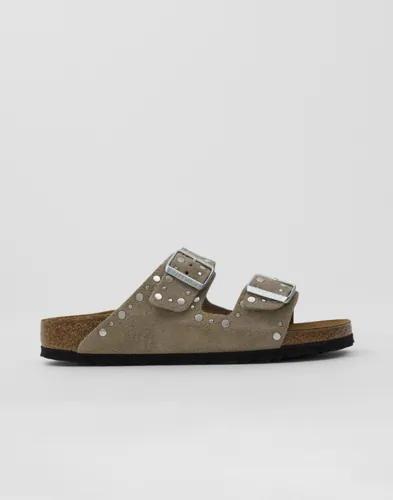 Birkenstock - Beige - Arizona Rivet Leve Taupe 