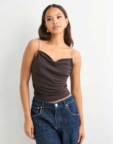 Vero Moda - Brun - Vmnavina Singlet Short Top Jrs Ga 