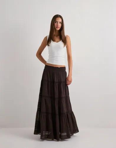 Neo Noir - Brun - Felicia S Voile Skirt 