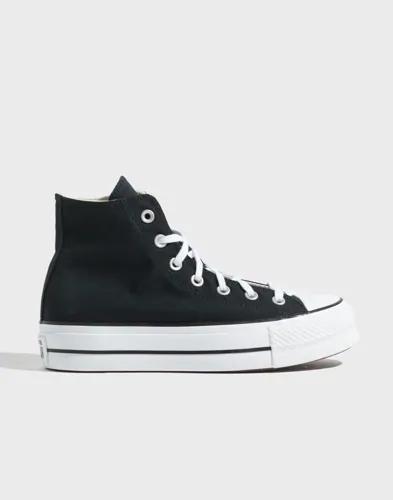Converse - Svart - ChuckTaylor All Star Lift Hi 