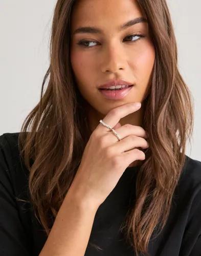 Pilgrim - Silver - Shift Rings 2-pack 