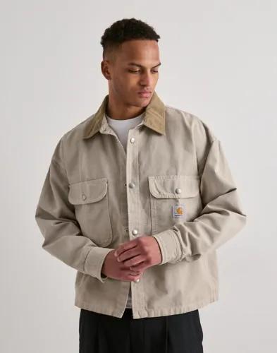 Carhartt WIP Prescott Shirt Jac Skjortjackor Beige