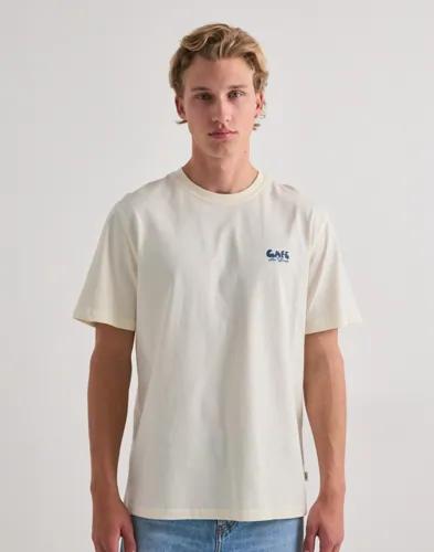 Les Deux Café T-shirt T-shirts med tryck Vit 