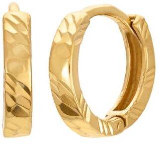 Örhängen i äkta silver med mönster 