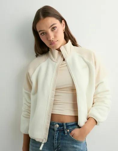 New Balance - Beige - High Pile Fleece Jacket