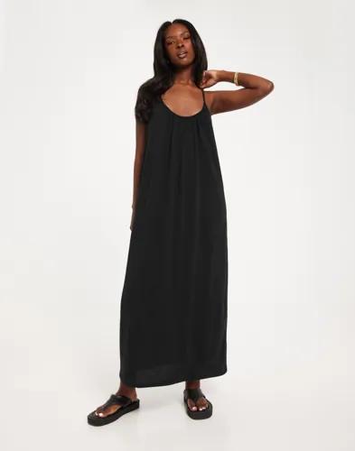 Vero Moda - Svart - Vmluna Singlet Ankle Dress Noos 