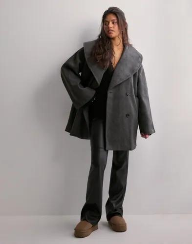 Vero Moda - Grå - Vmlondyn Ls Coat Vma 