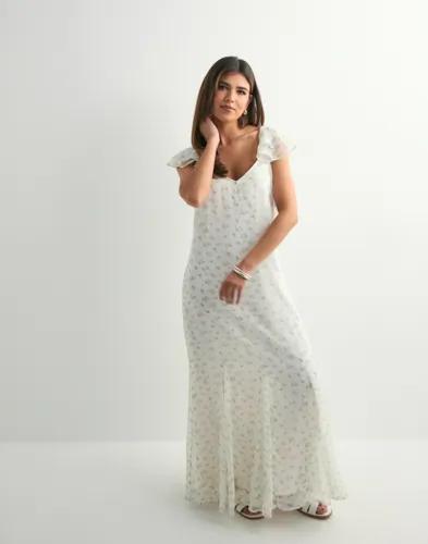 Vero Moda - Multi/Mönstrad - Vmsmilla S/L Ankle Frill Dress Wvn 