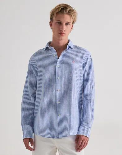 Polo Ralph Lauren Woven-sport Shirt-shirt Skjortor Blå 