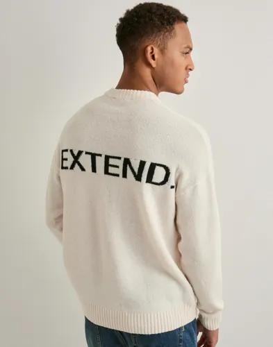 Only & Sons Onspage Rlx Ls Crew Knit Xt Sweatshirts Vit 