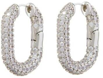 Örhängen XL Pave Chain Link Hoops