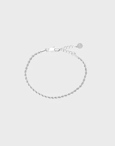 Muli Collection - Silver - Rope Chain Bracelet 