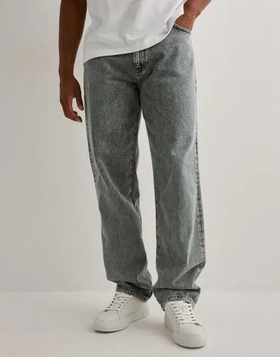 Woodbird Leroy Ash Grey Jeans Straight jeans Grå 