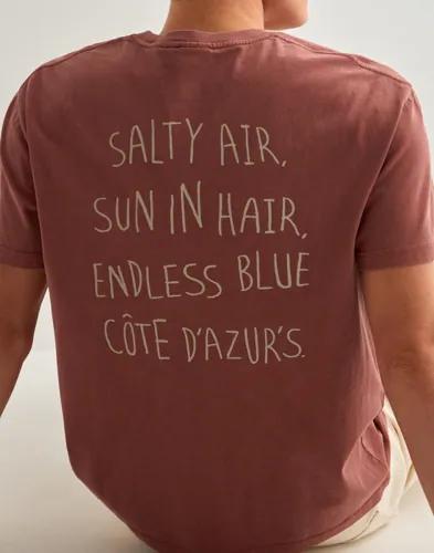 Solid Sdpavlo T-shirts med tryck Röd 