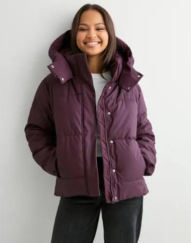 Vero Moda - Röd - Vmgretakylie Short Coated Jacket Noos 