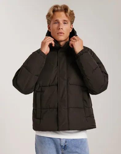 Jack & Jones Jjebradley Puffer Hood Sn Puffer jackets Brun 