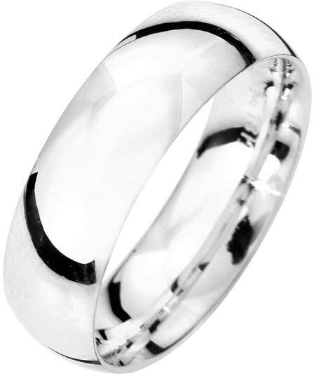 Förlovningsring i äkta silver 6mm, 44 