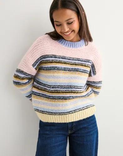 Vero Moda - Multi/Mönstrad - Vmbonbon Ls O-Neck Pullover Boo 