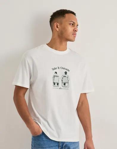 Solid Sdtalon T-shirts med tryck Vit 