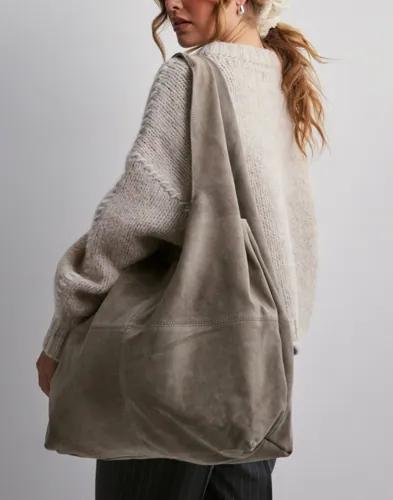 BECKSÖNDERGAARD - Grå - Suede Dalliea Bag 