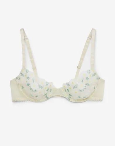 Nelly - Gul - Summer Dreams Balconette Bra 
