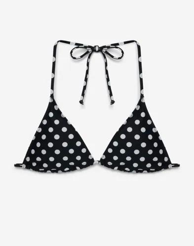 Neo Noir - Svart - Kira Dot Bikini Top 