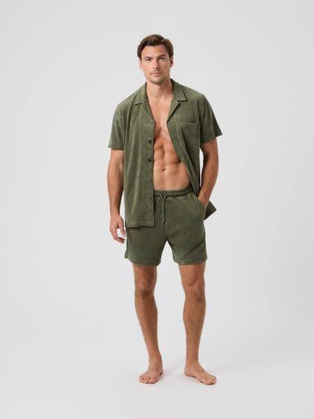 Björn Borg Borg Toweling Pool Shorts Grön, XXL 