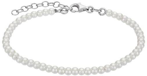Silverarmband med pärlor 