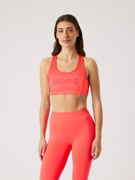 Björn Borg Borg Mid Support Sports Bra Rosa, XXL 